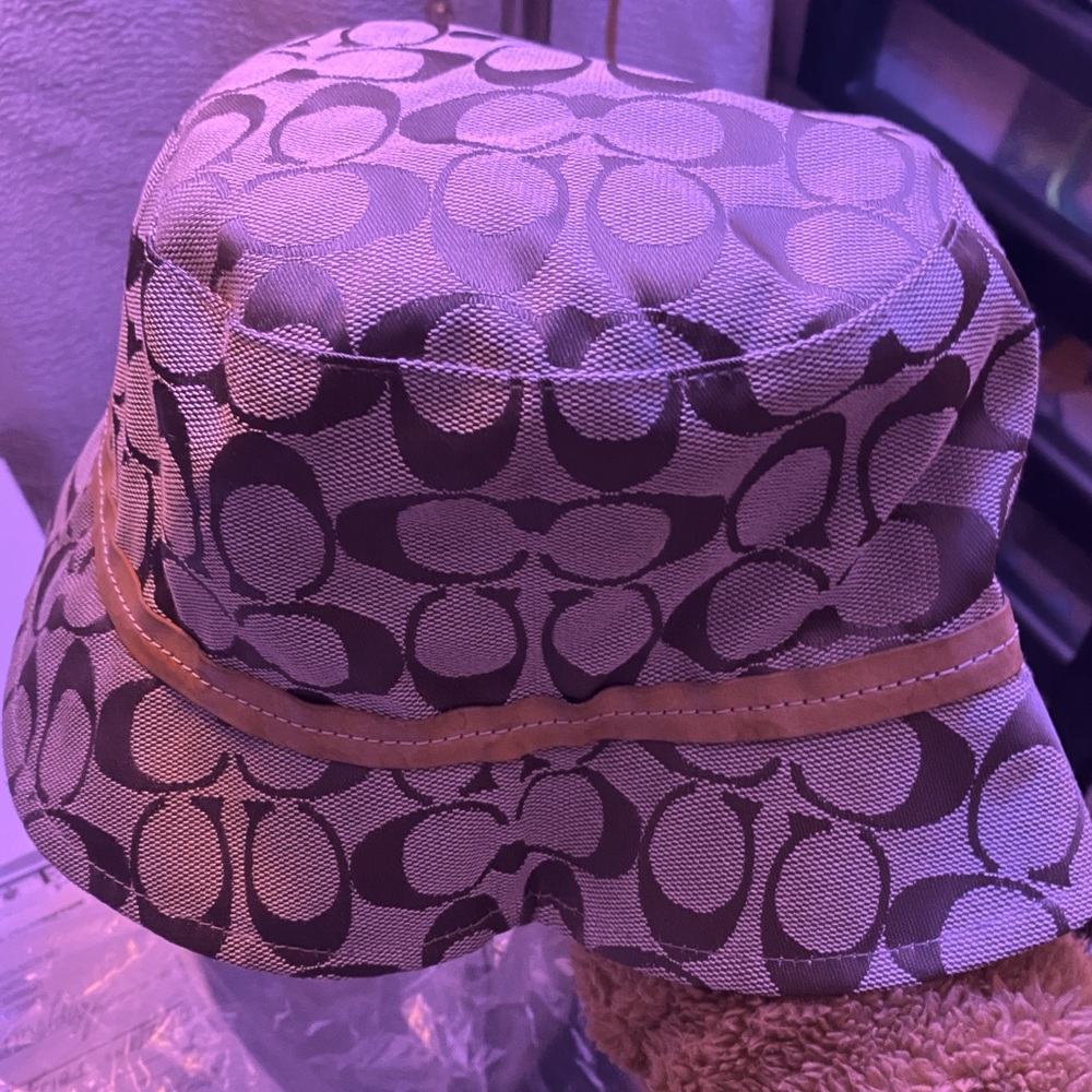 New Coach Bucket hat on sale